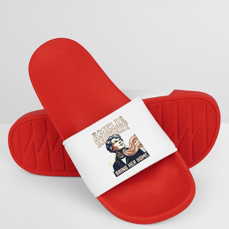 Amelia Earhart – Bring sie nach Hause Frauen Badelatschen