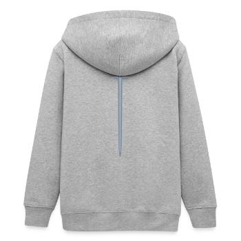 Épée - Veste à capuche ado bio Stanley/Stella - gris chiné - Dos - AI Model Teenager Male light (155cm)