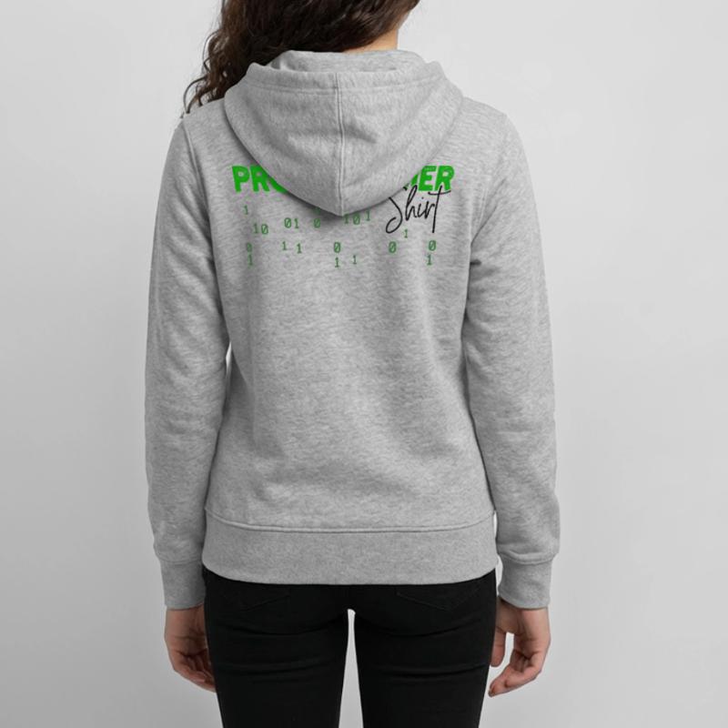Programmer Developer Code Statement Scripting Teens Organic Zip-up Hoodie by Stanley/Stella