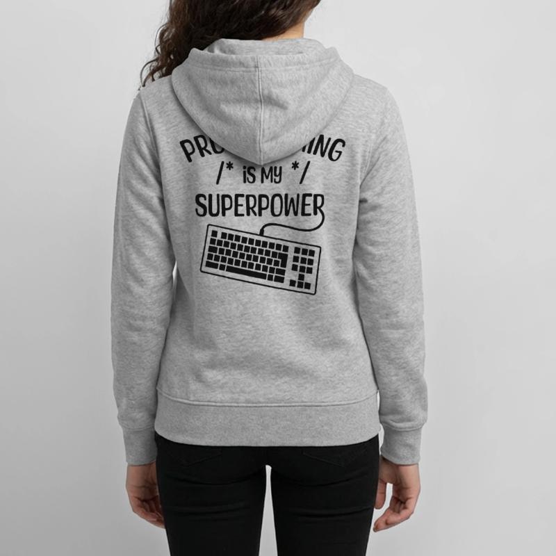 Computerfreak Statement Developer Programmierer Teenager Organic Kapuzenjacke Mini Cultivator von Stanley/Stella