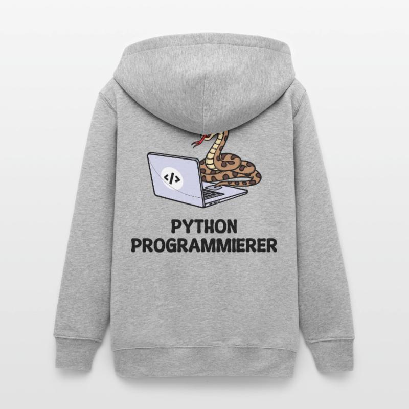 Déclaration du développeur de code informatique du programmeur Veste à capuche ado bio Stanley/Stella