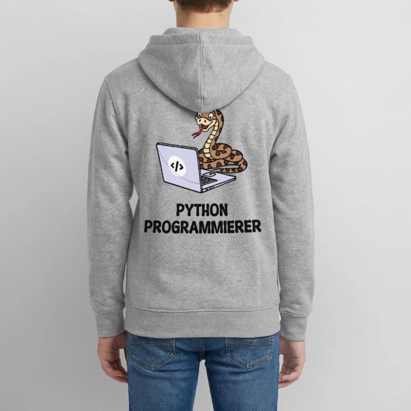 Déclaration du développeur de code informatique du programmeur Veste à capuche ado bio Stanley/Stella