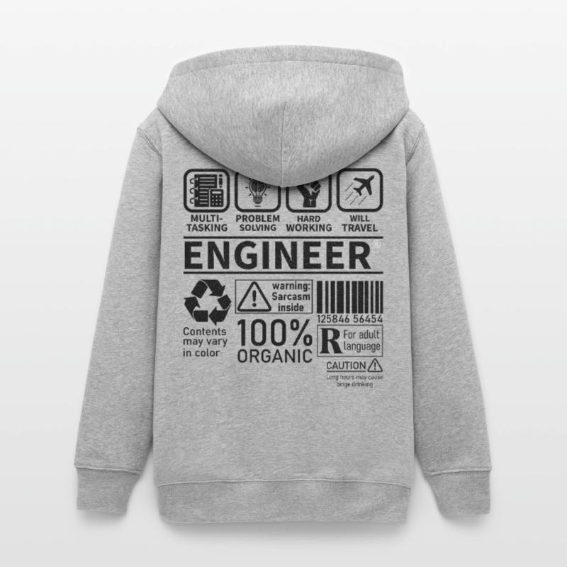 engineer multi tasking problem solving working Teenager Organic Kapuzenjacke Mini Cultivator von Stanley/Stella