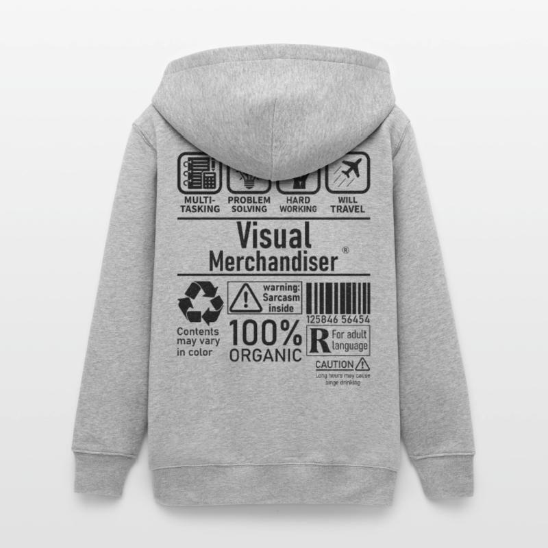 Visual Merchandiser multi tasking problem solving Teenager Organic Kapuzenjacke Mini Cultivator von Stanley/Stella