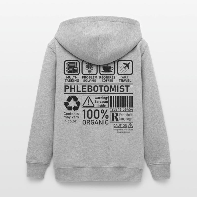 Phlebotomist multi tasking problem solving Teenager Organic Kapuzenjacke Mini Cultivator von Stanley/Stella