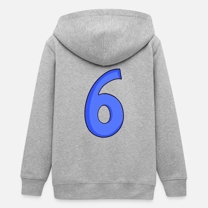 6 - Veste à capuche ado bio Stanley/Stella - gris chiné