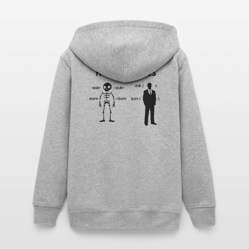 Developer Programmierer Coden Css Skripting Code Teenager Organic Kapuzenjacke Mini Cultivator von Stanley/Stella