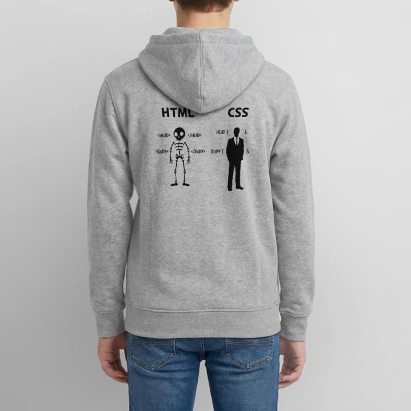 Developer Programmierer Coden Css Skripting Code Teenager Organic Kapuzenjacke Mini Cultivator von Stanley/Stella