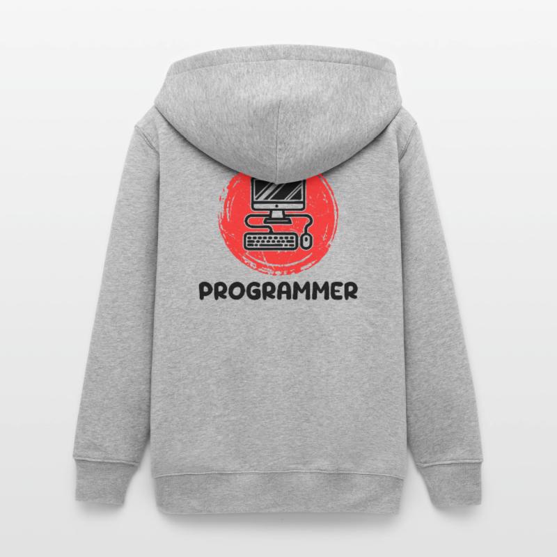 Développeur informatique Programmeur Code Scripting Veste à capuche ado bio Stanley/Stella