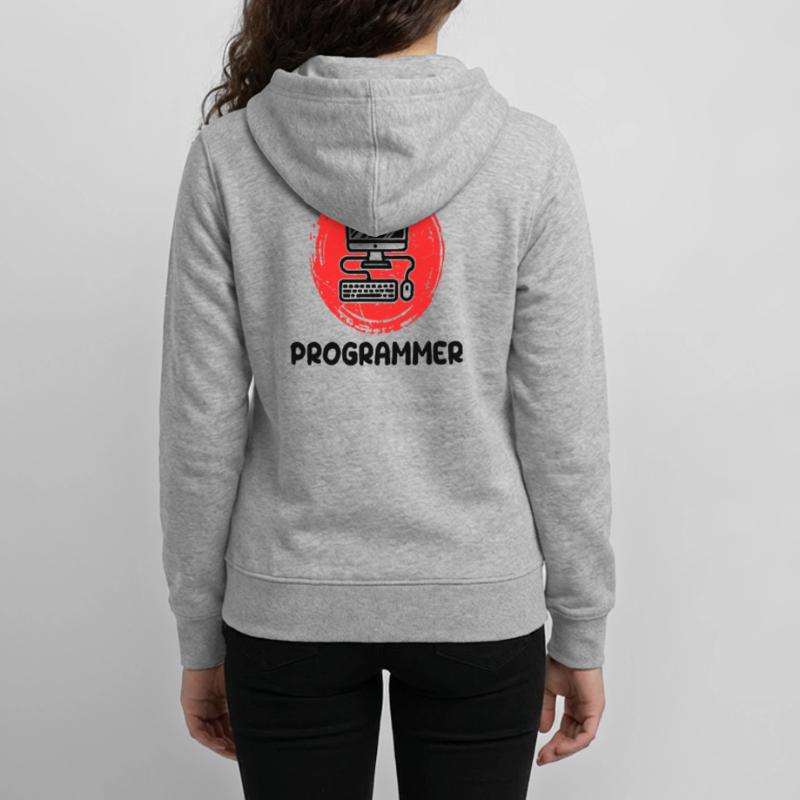 Computer Developer Programmierer Code Skripting Teenager Organic Kapuzenjacke Mini Cultivator von Stanley/Stella