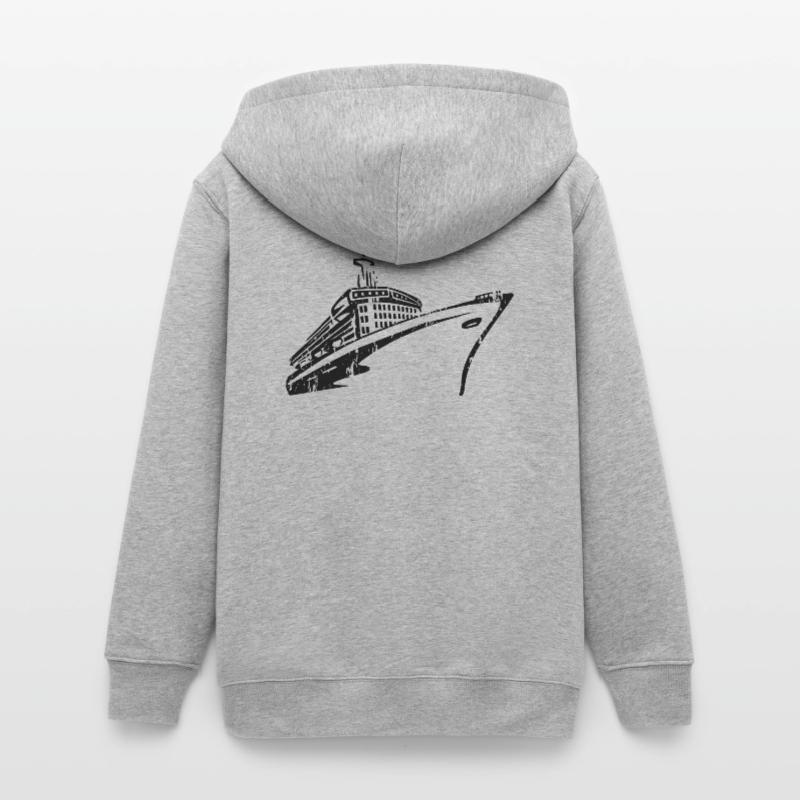 Krydstogtskib Krydstogtskib Luksus Stanley/Stella Mini Cultivator økologisk hættejakke til teenagere