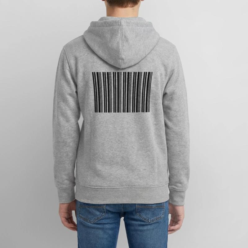 Conception de technologies informatiques pour nerds de code-barres Veste à capuche ado bio Stanley/Stella