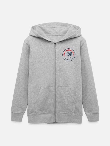 Eat Sleep Ski Club - Veste à capuche ado bio Stanley/Stella - gris chiné