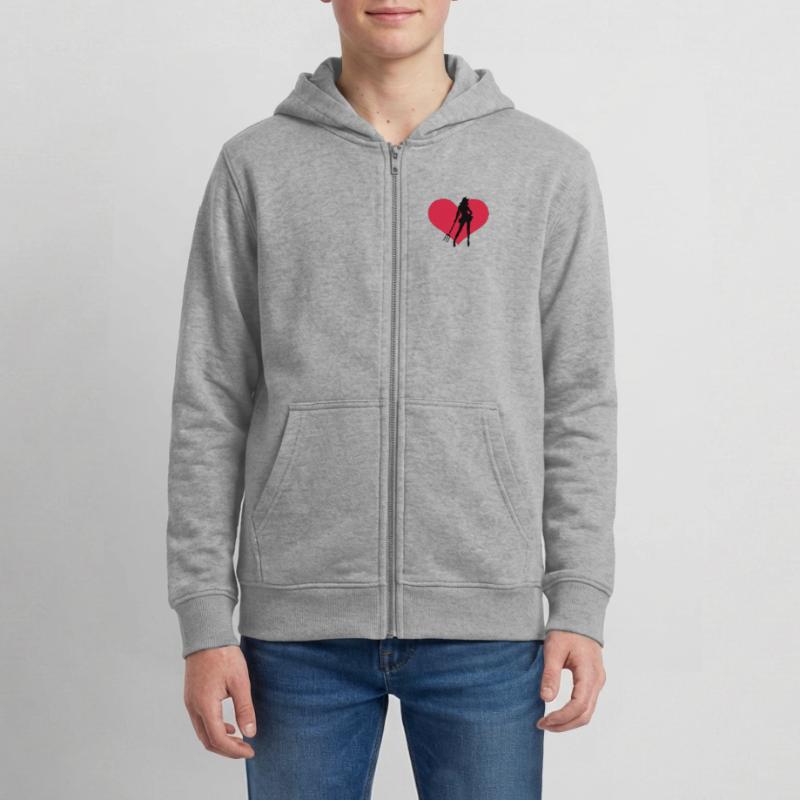 Devil Teens Organic Zip-up Hoodie by Stanley/Stella