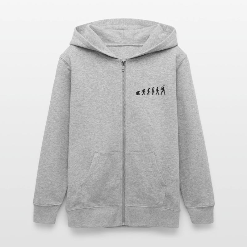 Die Evolution von Squash Teenager Organic Kapuzenjacke Mini Cultivator von Stanley/Stella