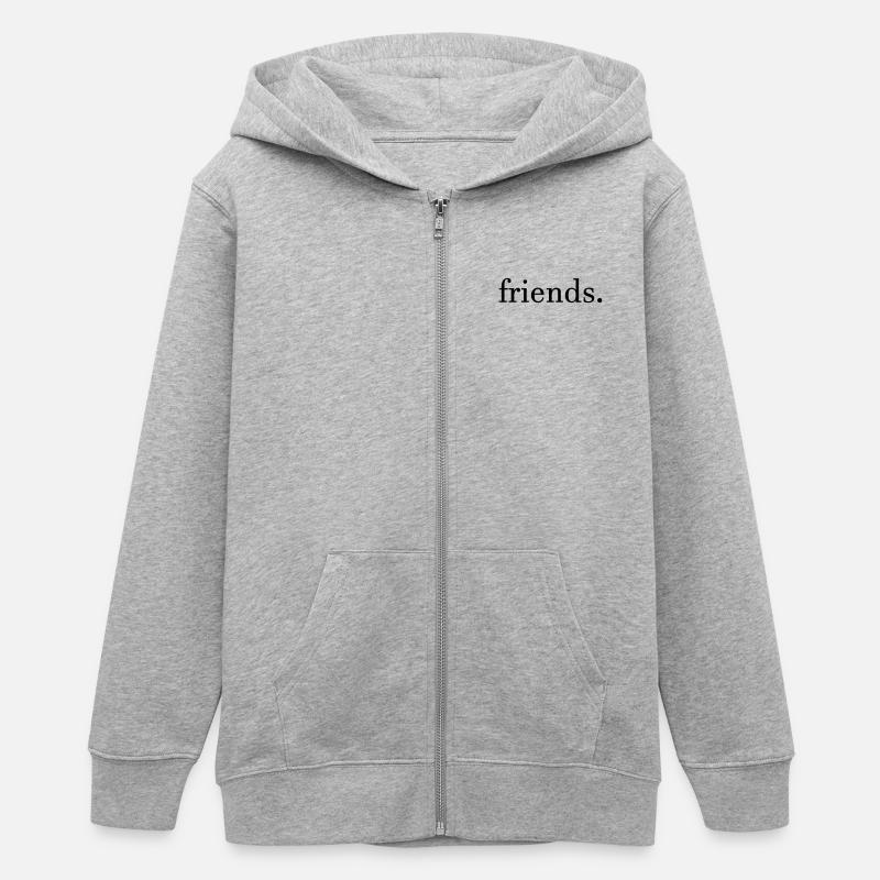 amis. - Veste à capuche ado bio Stanley/Stella - gris chiné