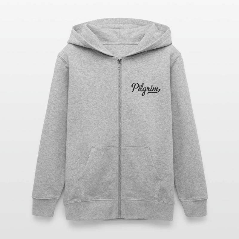 Pilgrim Teens Organic Zip-up Hoodie by Stanley/Stella