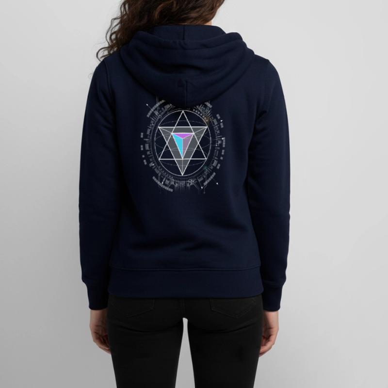 nerd CPU pyramide illuminati game wow hacker code Teenager Organic Kapuzenjacke Mini Cultivator von Stanley/Stella