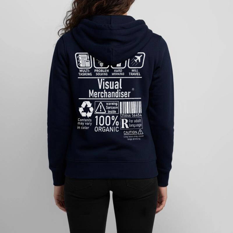 Visual Merchandiser multi tasking problem solving Teenager Organic Kapuzenjacke Mini Cultivator von Stanley/Stella