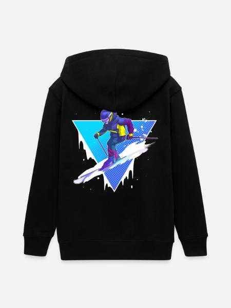 Ski - Teenager Organic Kapuzenjacke Mini Cultivator von Stanley/Stella -