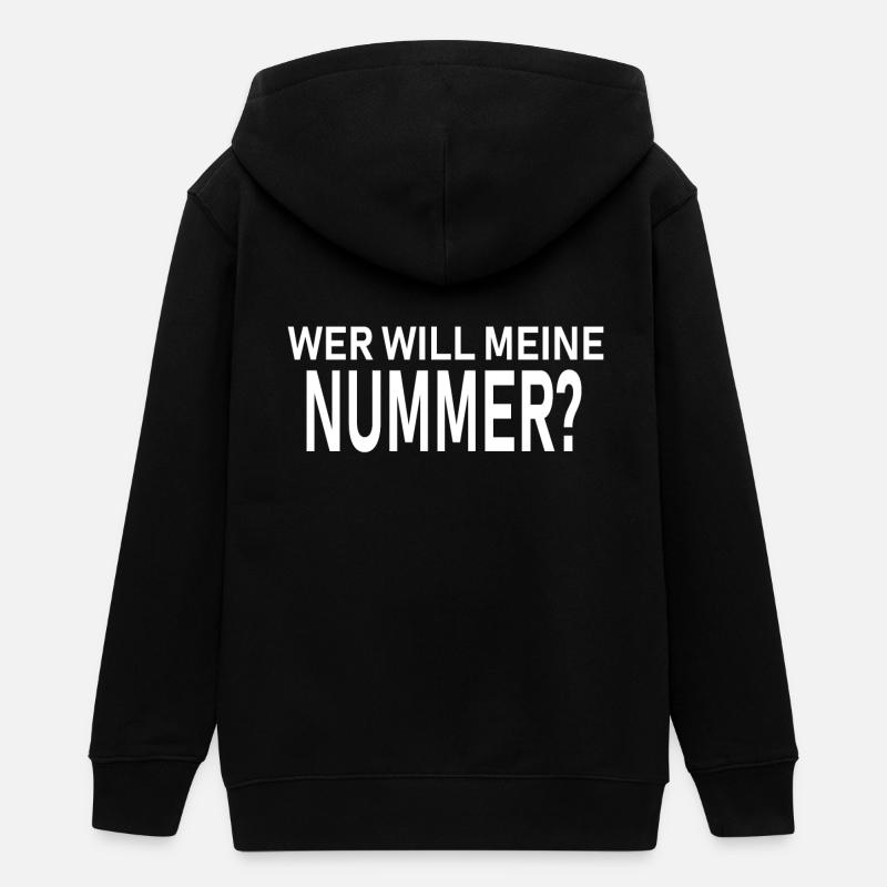nombre - Veste à capuche ado bio Stanley/Stella - noir