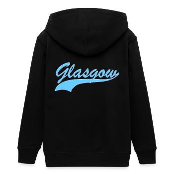 Glasgow - Veste à capuche ado bio Stanley/Stella - noir - Dos - AI Model Teenager Male light (155cm)