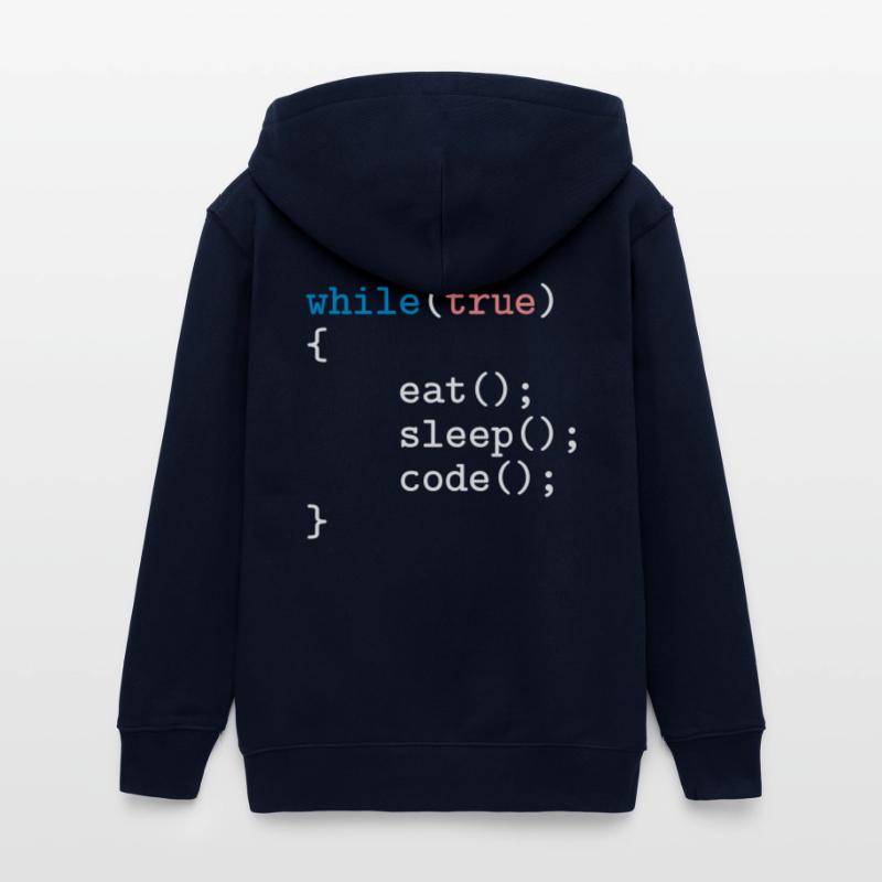 Programmierer, Software, Informatik, Developer Teenager Organic Kapuzenjacke Mini Cultivator von Stanley/Stella