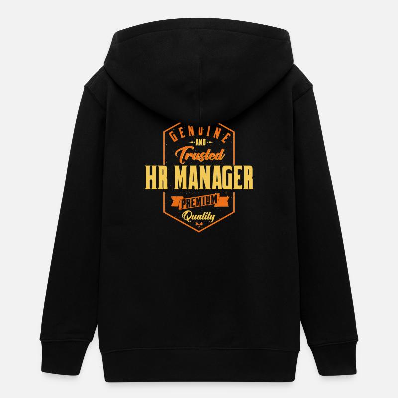 Conception authentique et fiable pour les gestionnaires RH - Veste à capuche ado bio Stanley/Stella - noir