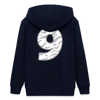 Neuf - 9 - Veste à capuche ado bio Stanley/Stella - marine - Dos - AI Model Teenager Male light (155cm)