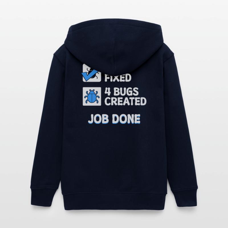 Bugfixing Developer Bugs Code Statement Informatik Teenager Organic Kapuzenjacke Mini Cultivator von Stanley/Stella