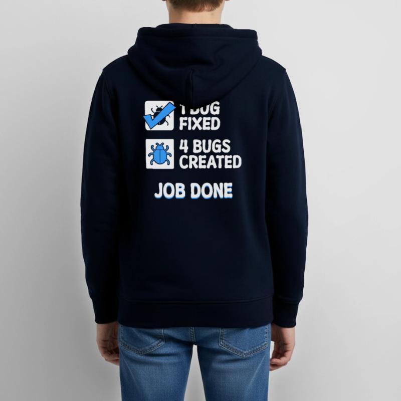 Bugfixing Developer Bugs Code Statement Informatik Teenager Organic Kapuzenjacke Mini Cultivator von Stanley/Stella