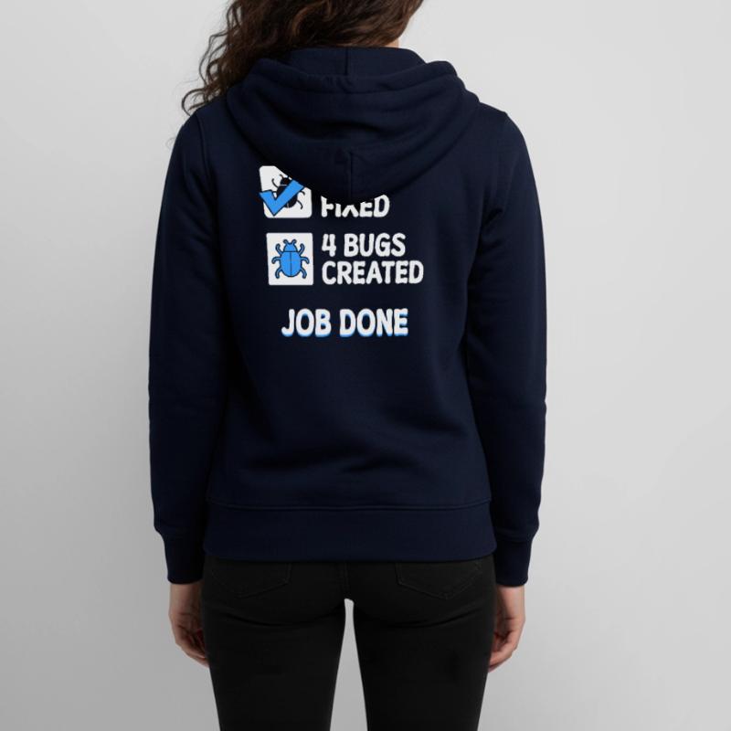 Bugfixing Developer Bugs Code Statement Informatik Teenager Organic Kapuzenjacke Mini Cultivator von Stanley/Stella