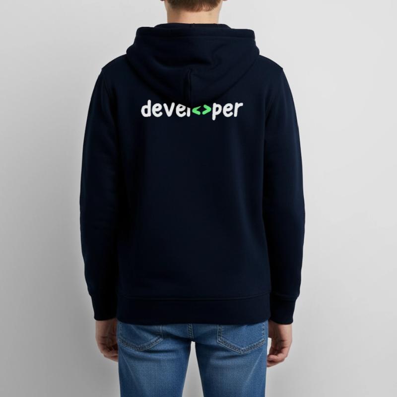 Développeur Code Scripting Debug Informatik Geek Veste à capuche ado bio Stanley/Stella