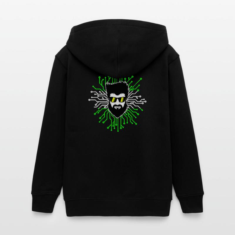 Computerfreak Developer Open Source Code Skripting Teenager Organic Kapuzenjacke Mini Cultivator von Stanley/Stella