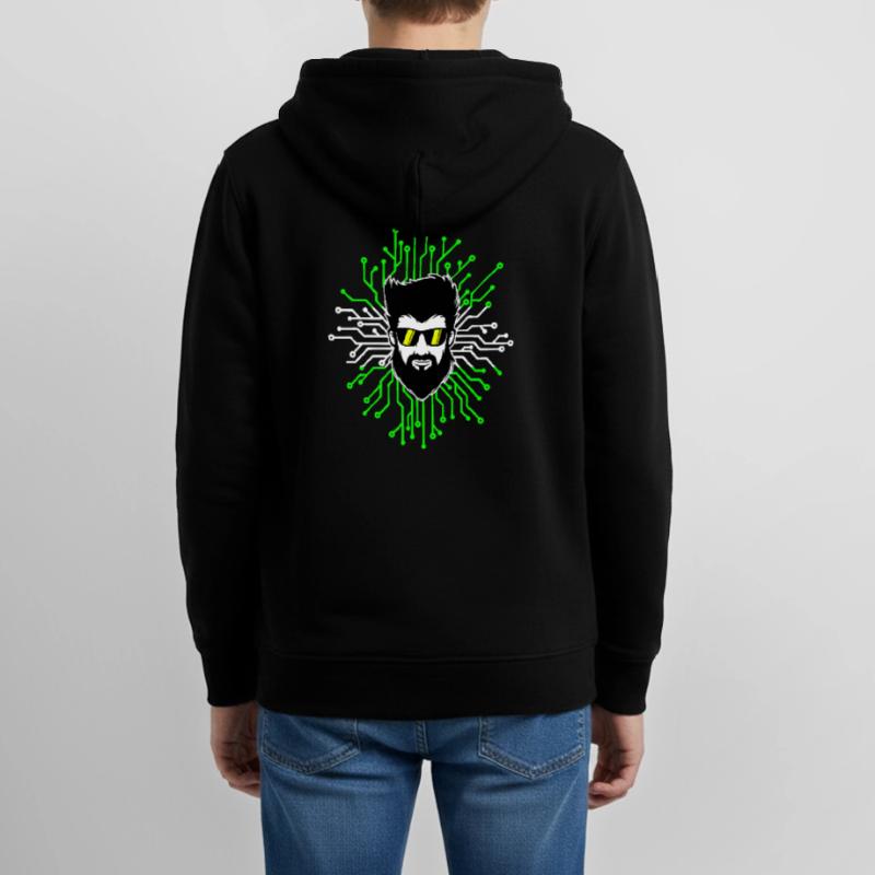 Computerfreak Developer Open Source Code Skripting Teenager Organic Kapuzenjacke Mini Cultivator von Stanley/Stella