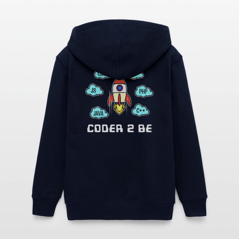 Developer Statement Css Php Java C++ Programmierer Teenager Organic Kapuzenjacke Mini Cultivator von Stanley/Stella