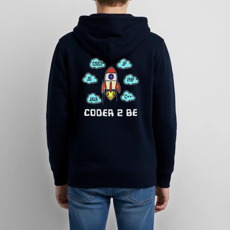 Developer Statement Css Php Java C++ Programmierer Teenager Organic Kapuzenjacke Mini Cultivator von Stanley/Stella