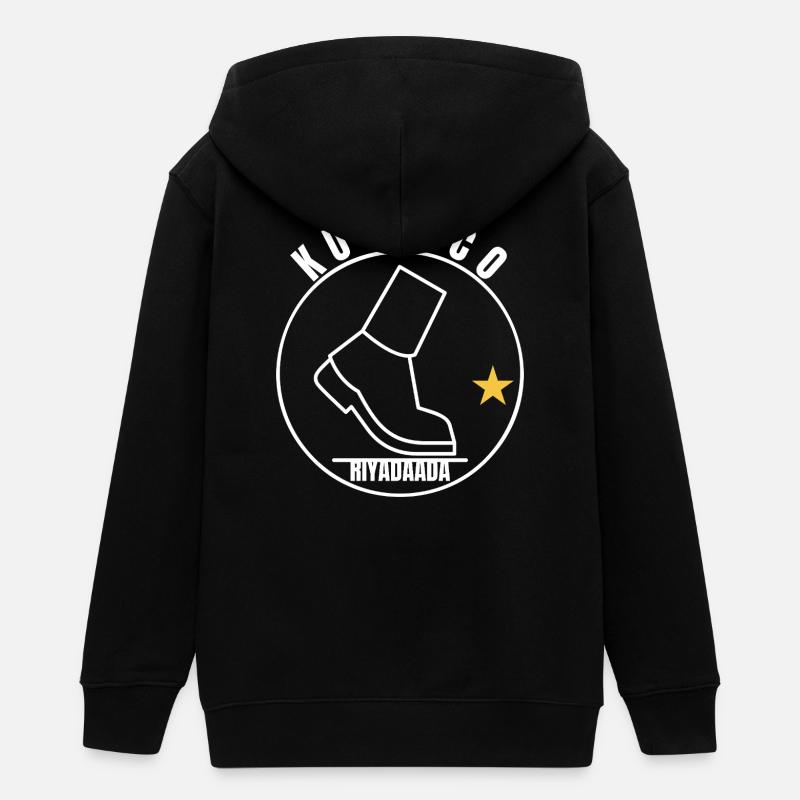 Ku Soco Riyadaada Chemise Somali Dream Chaser - Veste à capuche ado bio Stanley/Stella - noir