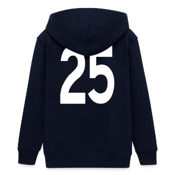 Débuts amicaux 25 - Veste à capuche ado bio Stanley/Stella - marine - Dos - AI Model Teenager Male light (155cm)