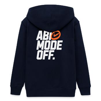 Mode Abio désactivé - Veste à capuche ado bio Stanley/Stella - marine - Dos - AI Model Teenager Male light (155cm)