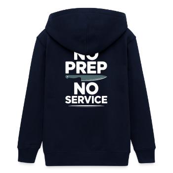 Prep Cook Küchenvorbereitung Back Of House Line - Teenager Organic Kapuzenjacke Mini Cultivator von Stanley/Stella - Navy - Hinten - AI Model Teenager Male light (155cm)
