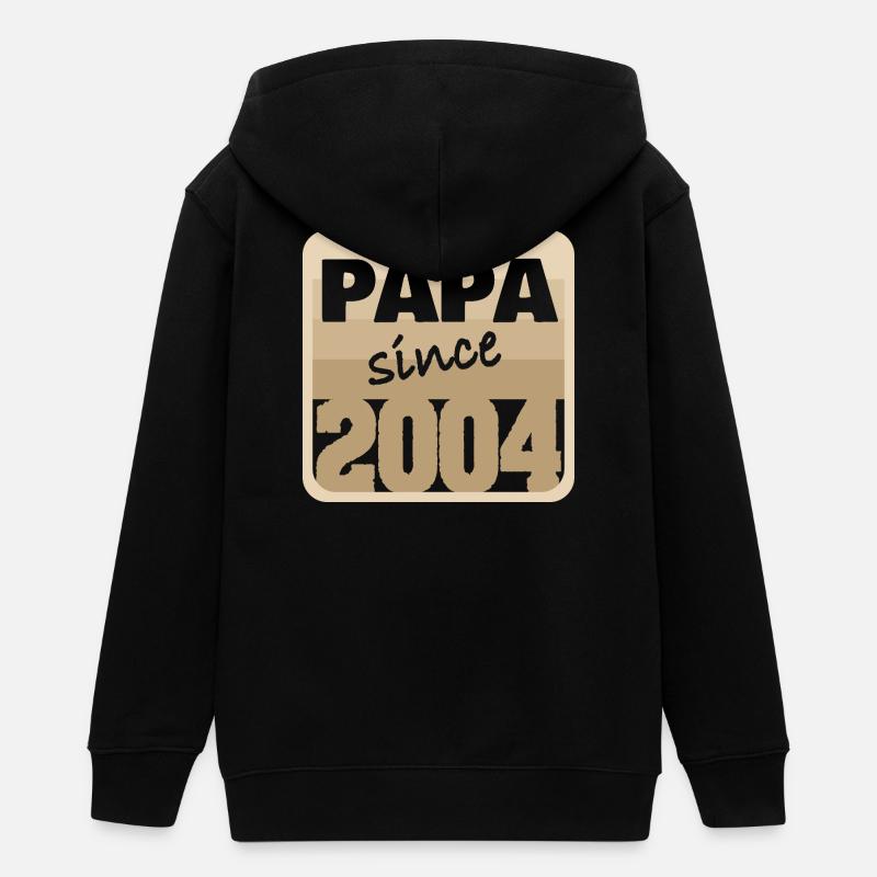 2004 - Veste à capuche ado bio Stanley/Stella - noir