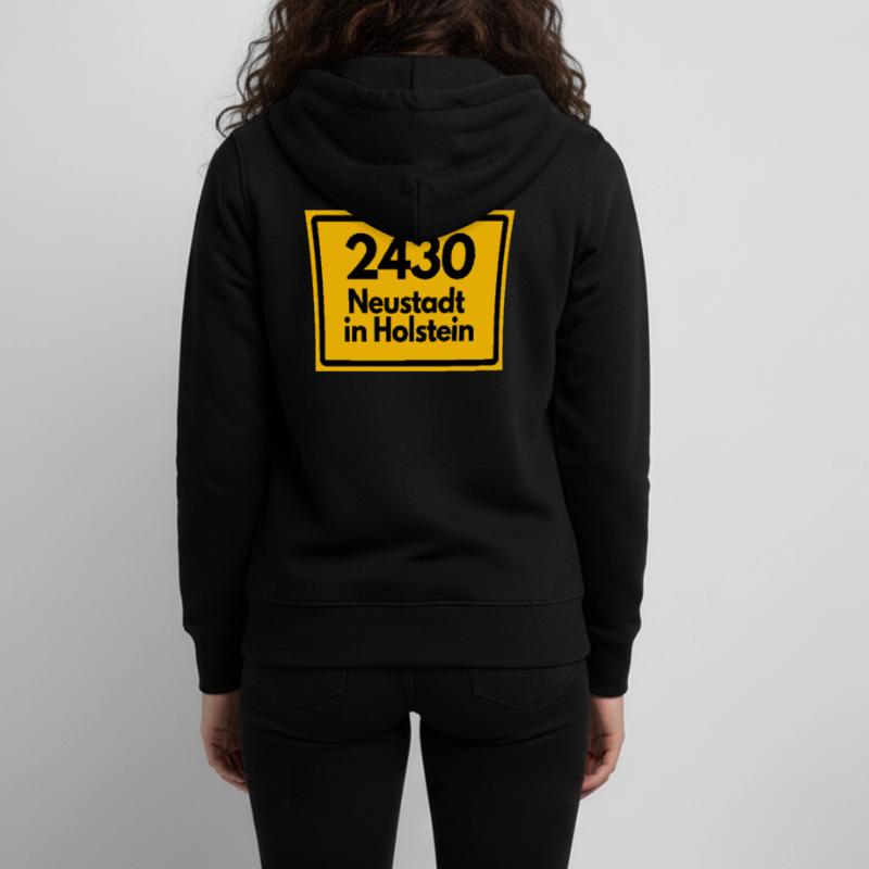 OLD POSTCODE POSTCODE 2430 NEUSTADT IN HOLSTEIN Teens Organic Zip-up Hoodie by Stanley/Stella