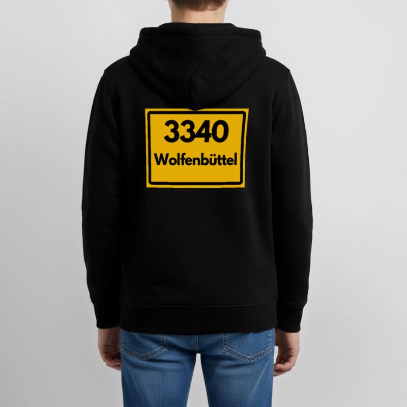 ANCIEN CODE POSTAL RETRO 3340 WOLFENBÜTTEL Veste à capuche ado bio Stanley/Stella