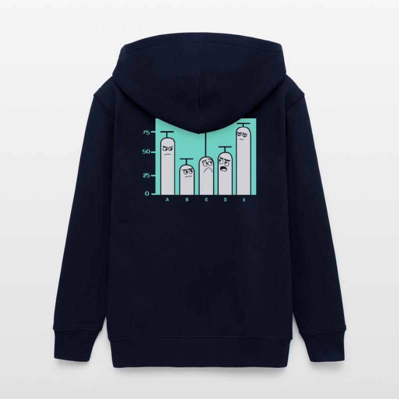 Programmer Coder GPT Teens Organic Zip-up Hoodie by Stanley/Stella