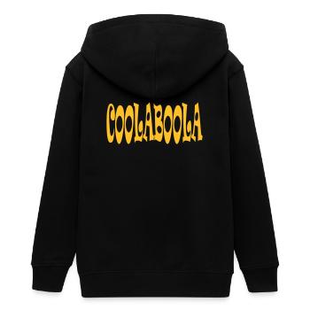 COOLABOOLA - Veste à capuche ado bio Stanley/Stella - noir - Dos - AI Model Teenager Male light (155cm)