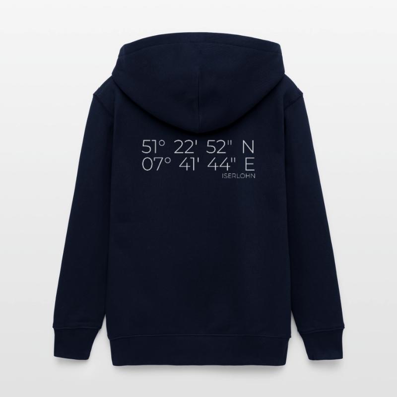 Coordonnées Iserlohn Veste à capuche ado bio Stanley/Stella