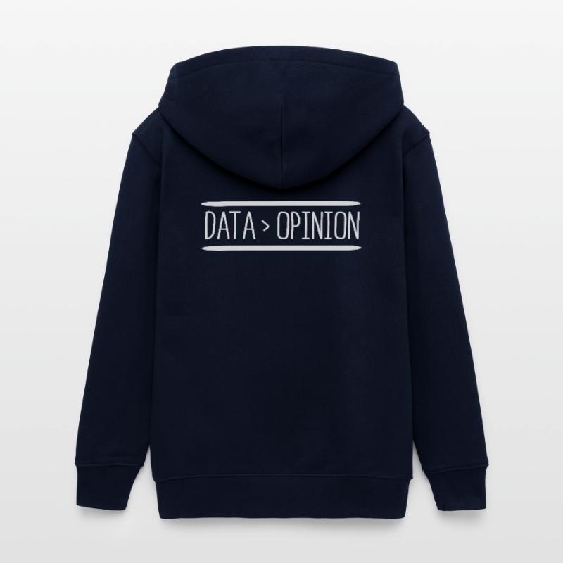 Coder Programmer GPT Teens Organic Zip-up Hoodie by Stanley/Stella