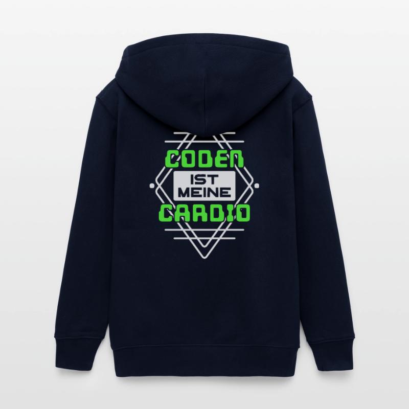 Déclaration de Coden Développeur Computerfreak Scripting Veste à capuche ado bio Stanley/Stella