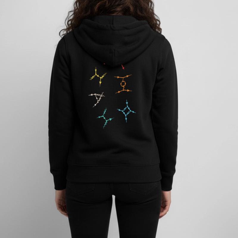 Quantum Physics Quantum Physics Quantum Leap Teens Organic Zip-up Hoodie by Stanley/Stella
